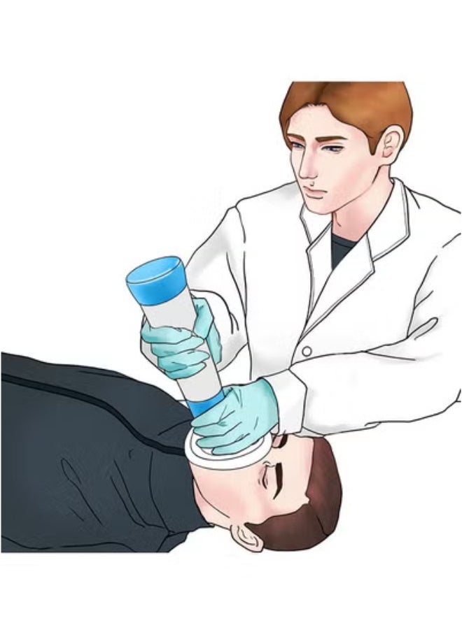 Child and Adult Choking Rescue Device With 1 Large 1 Small Mask Breathing Trainer Portable Emergency Choking Device Artificial cardiopulmonary device