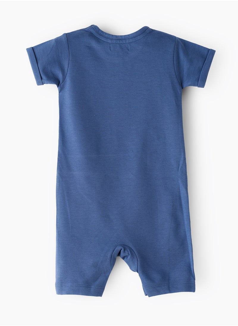 JAM Summer Chic: Boys Cotton Romper Breezy Comfort & Effortless Style  - Image 2