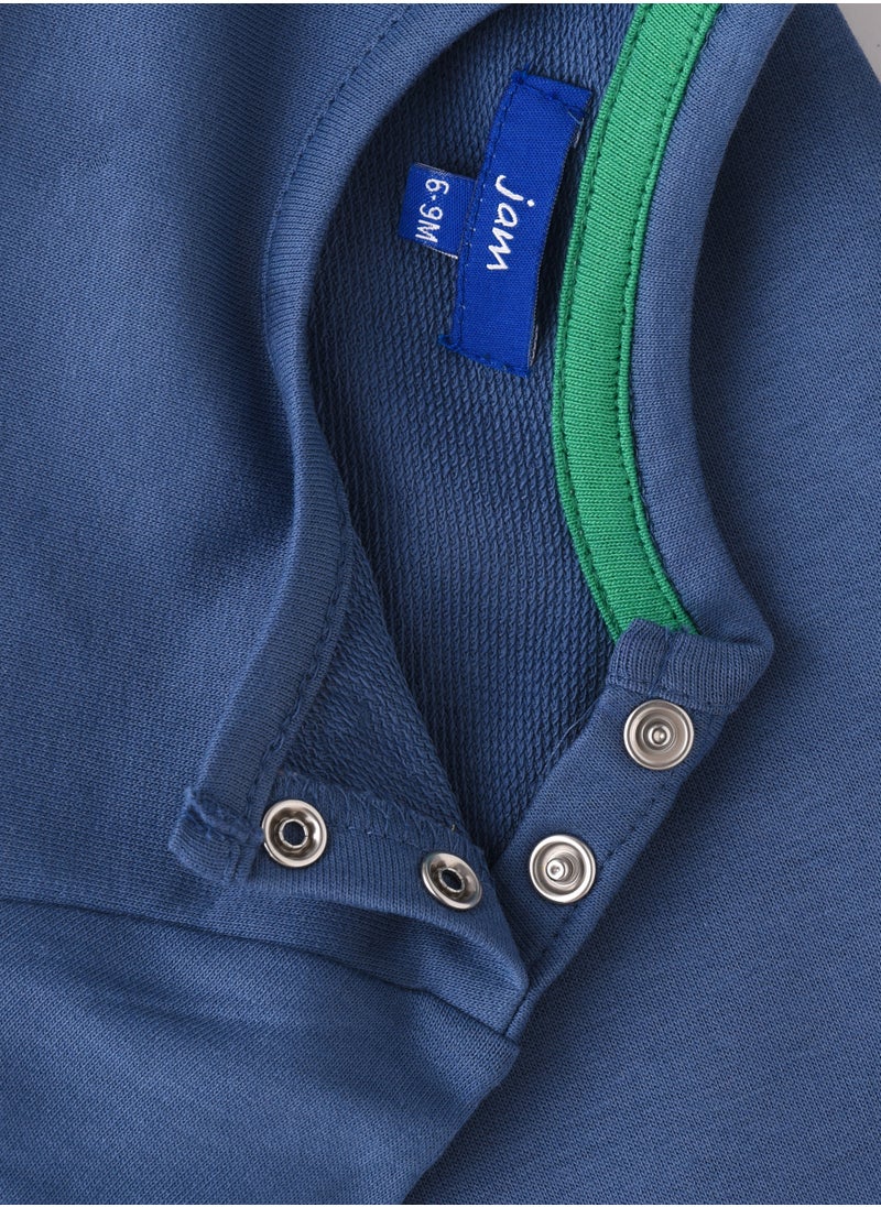 JAM Summer Chic: Boys Cotton Romper Breezy Comfort & Effortless Style  - Image 4