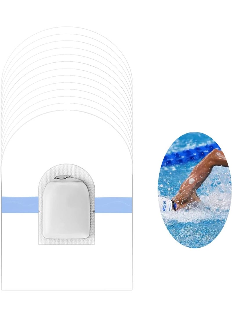 Omnipod Adhesive Patches, 40 Pack Waterproof & Transparent Patches for Omnipod, Breathable, Skin-Friendly and Self-Adhesive Patch with Hole, Durable up to 10 Days - Image 1