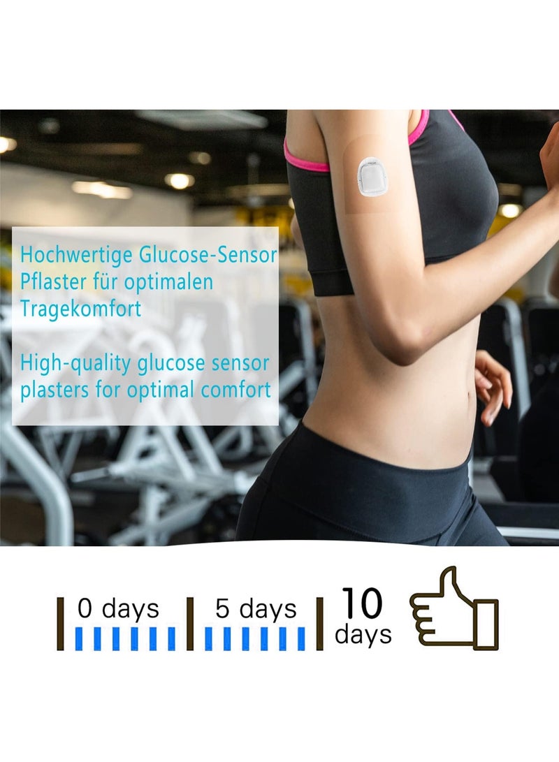Omnipod Adhesive Patches, 40 Pack Waterproof & Transparent Patches for Omnipod, Breathable, Skin-Friendly and Self-Adhesive Patch with Hole, Durable up to 10 Days - Image 5