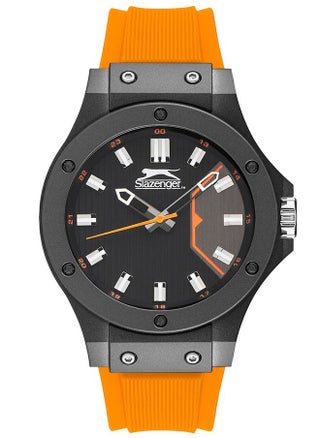 Slazenger Unisex 2035 Movement Watch, Analog Display and Silicone Strap - SL.9.6572.1.01, Orange - pzsku/Z01DA55E54D6991ABC449Z/45/_/1724823225/9ad27783-705d-4ab9-acc1-393607c80b0e
