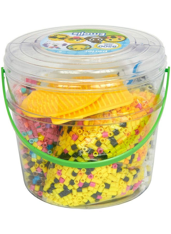 Perler Beads Emoji Bucket 8500Pc 6.5''L X 6.5''W X 6''H - Image 3