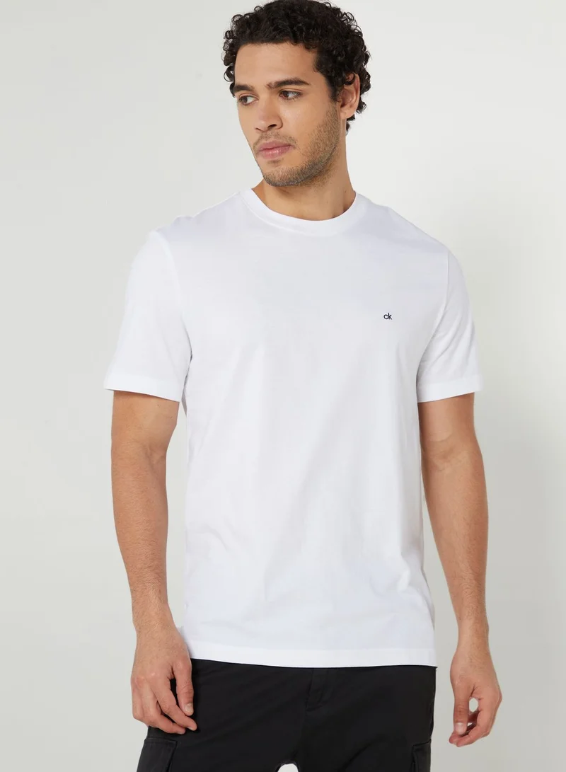 CALVIN KLEIN Logo Crew Neck T-Shirt