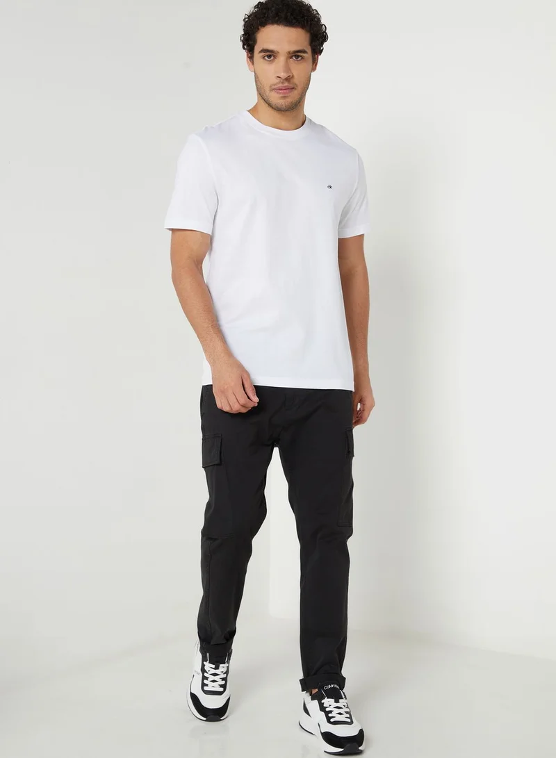 CALVIN KLEIN Logo Crew Neck T-Shirt