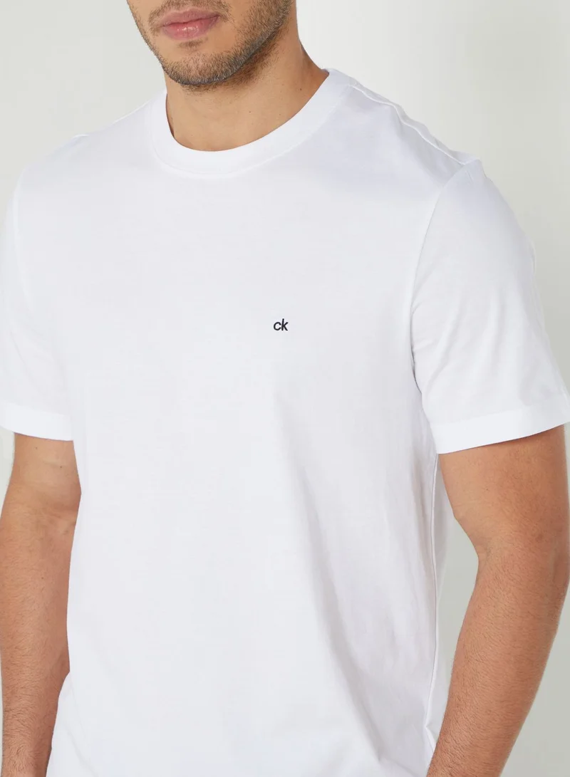 CALVIN KLEIN Logo Crew Neck T-Shirt