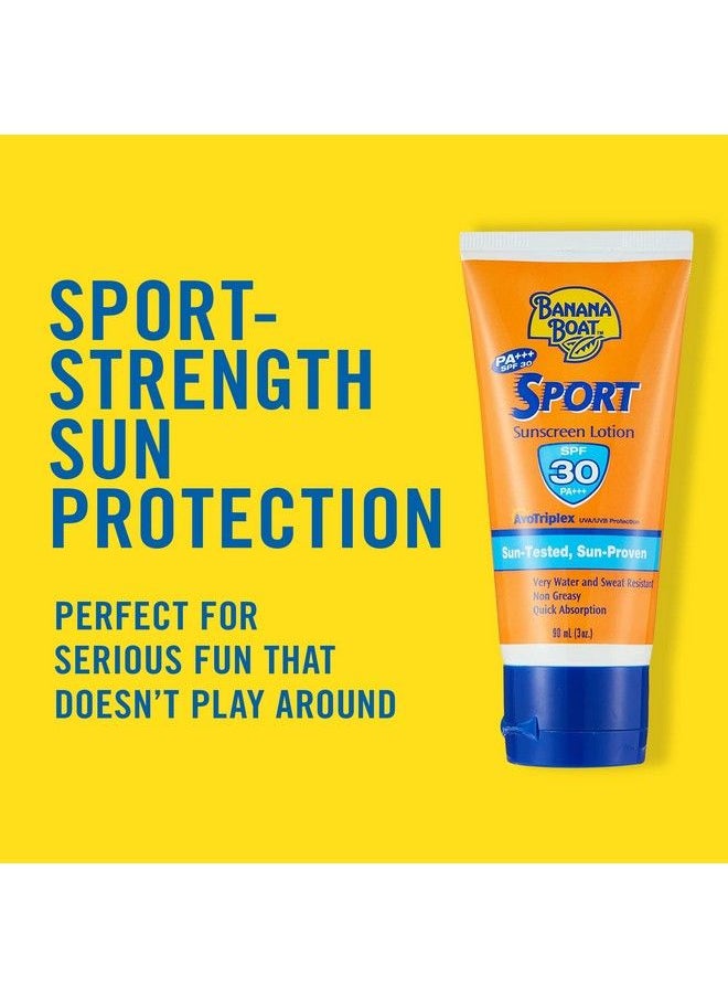 BANANA BOAT لوشن رياضي عالي الأداء وواقي من الشمس واسع الطيف بعامل حماية من الشمس 303 أونصة  - Image 4