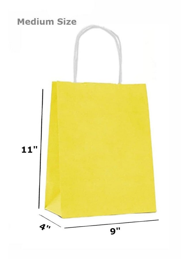 RanGit Bhumi 12 pcs Color Paper Bags 9x11x4 in - Party Favor return Gift Bags Medium size Paper carry bags for Gifting, Wedding, Festival(12 pcs, Multicolor) - Image 2