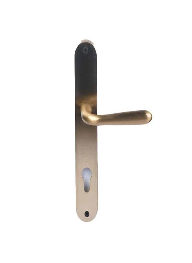 AHRAM Door handle Set Sicuro SHARK– Nickel matt - FH1101P01CN201  - Image 2