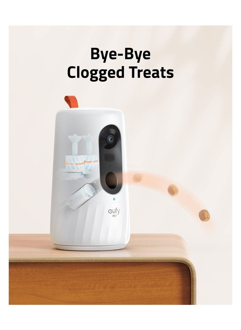 eufy - eufy Pet Dog Camera, Free Smart AI Tracking and Monitoring, 270-Degree Rotation, 1080p Pet Camera Tossing Treat Dispenser, Doggy Diary, Local Storage, 2-Way Audio, Phone App, No Monthly Fee - Image 1