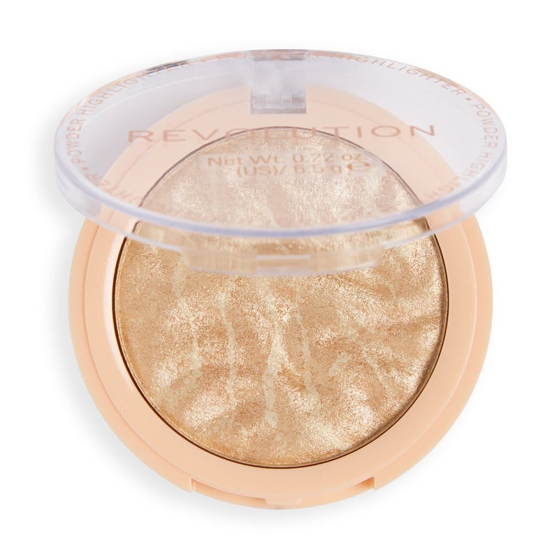 Revolution Reloaded Talc-Free Powder Highlighter – Raise the Bar - Image 1