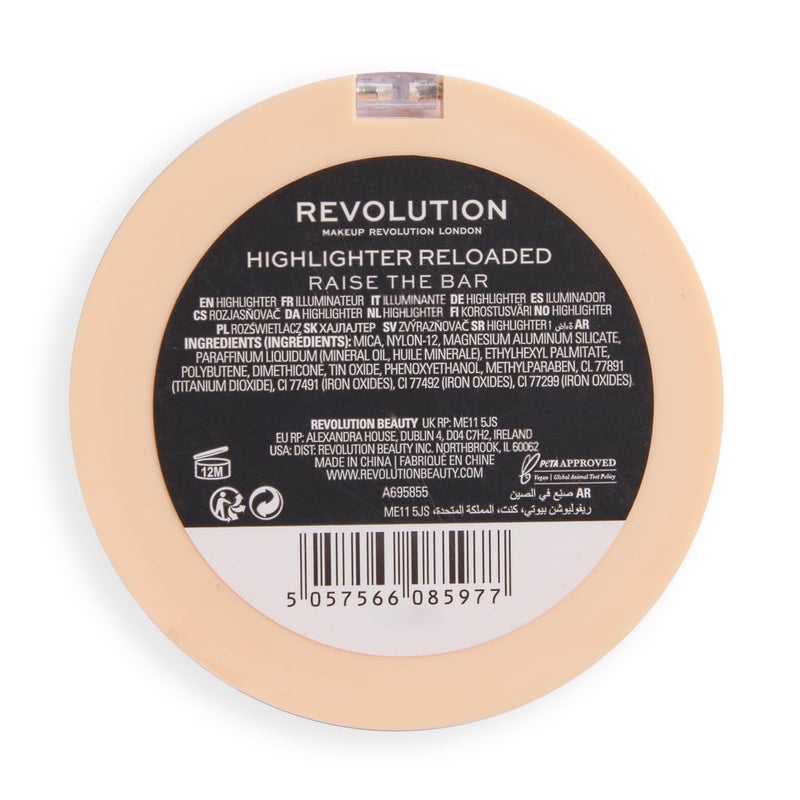 Revolution Reloaded Talc-Free Powder Highlighter – Raise the Bar - Image 2
