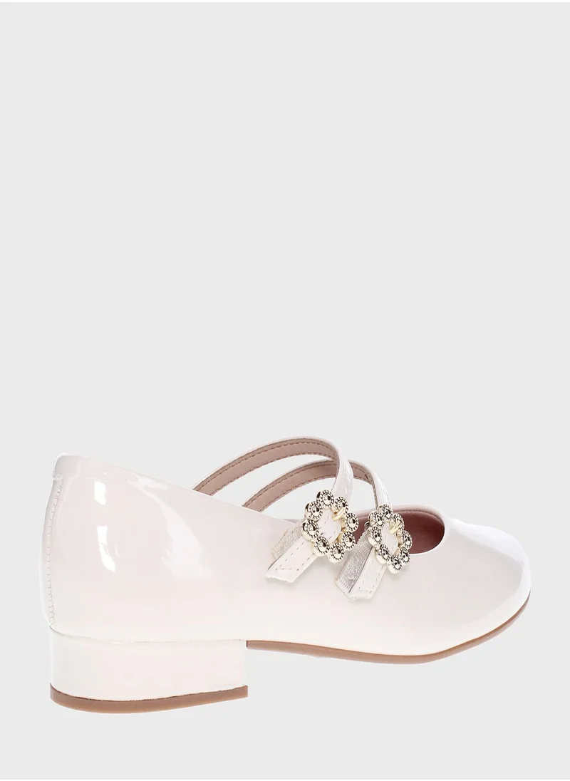 MOLEKINHA Youth Slip On Ballerinas
