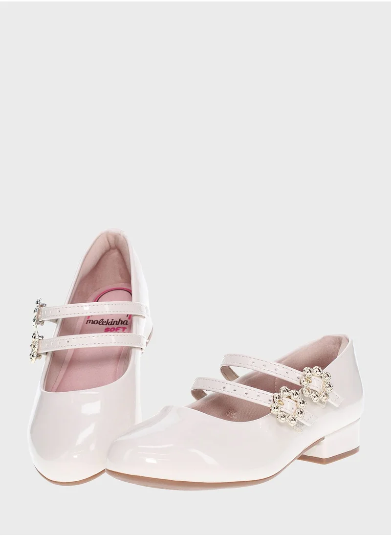 MOLEKINHA Youth Slip On Ballerinas