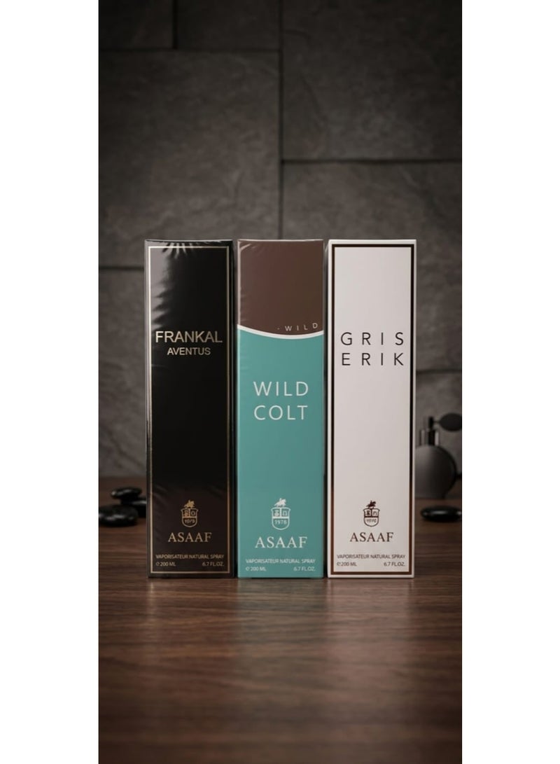 ASAAF A selection of perfumes from Assaf, a gift, 200ml - Image 1