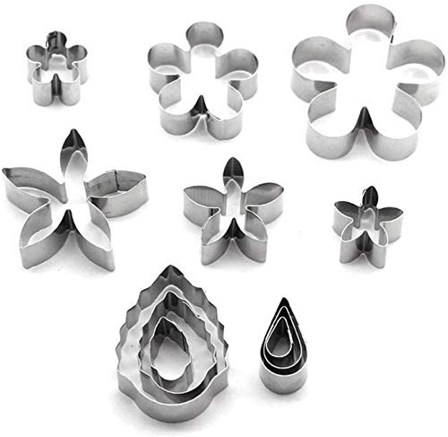 Nilkanth® 12 Pcs Stainless Steel Cookie Cutter Set – Small Heart, Star, Circle & Flower Shapes, Fondant & Biscuit Cutters, Baking Molds for Cake, Pastry & DIY Kitchen Use - Image 3