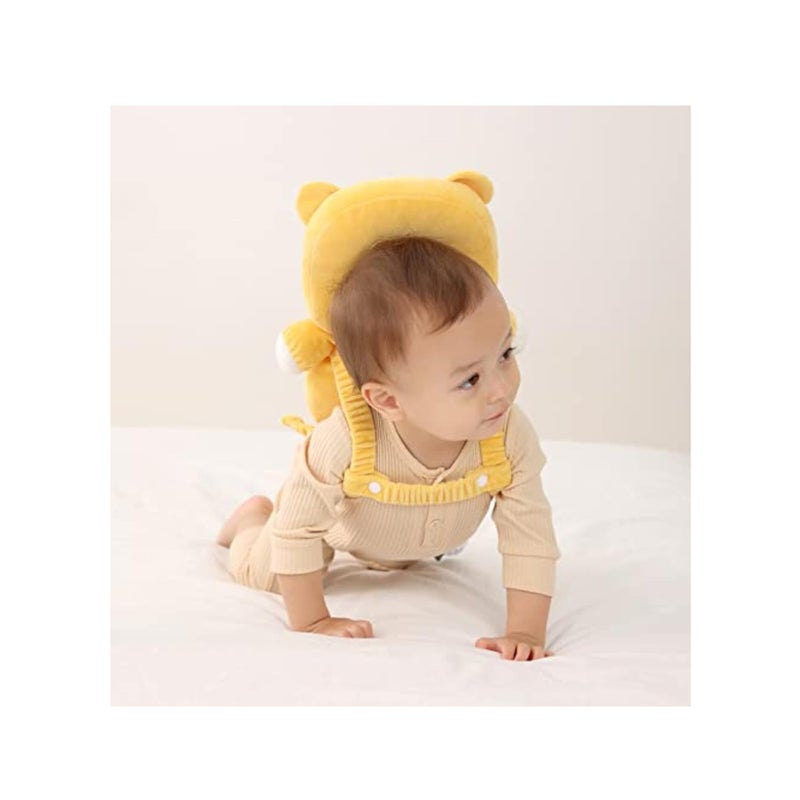 SOLARAE Baby Head Protector Cushion Backpack, Children's Anti-Fall Pillow, with 3 Baby Knee Pads, Adjustable Memory Foam Backpack Safety Pad, for Walking & Crawling - Image 5