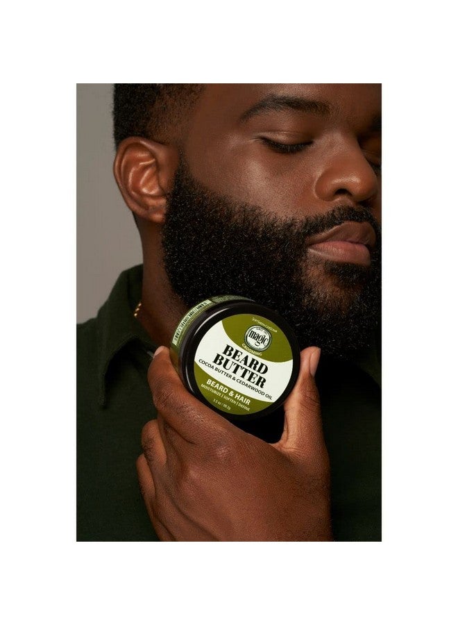 SoftSheen-Carson Magic Men's Grooming Conditioning Beard Butter With Cocoa Butter and Cedarwood Oil, Moisturizes, Softens and Define With No Drying Alcohol, 3.5 ounces - Image 5