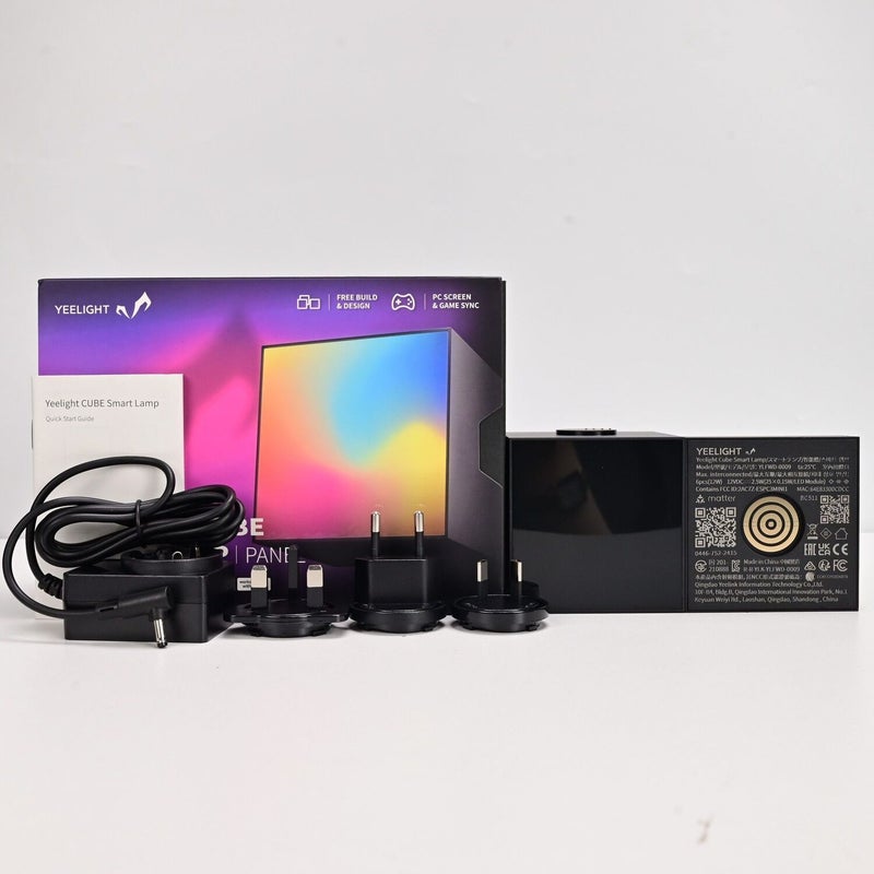 Yeelight RGB Ambient Light Cube 3D Smart Gaming Desktop Decor with Music Sync - Image 1