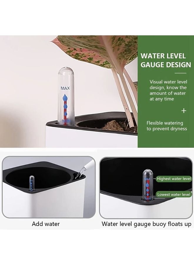 3pcs Water Level Indicator Gauge Battery Free Durable Plastic Float Markers For Garden Pond - Image 3