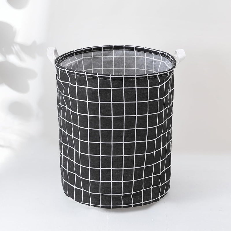 Kuber Industries Laundry Basket For Clothes|Foldable Laundry Hamper|Basket For Toys, Dirty clothes, Storage "45 LTR" (Black) - Image 2