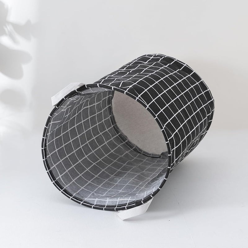 Kuber Industries Laundry Basket For Clothes|Foldable Laundry Hamper|Basket For Toys, Dirty clothes, Storage "45 LTR" (Black) - Image 3