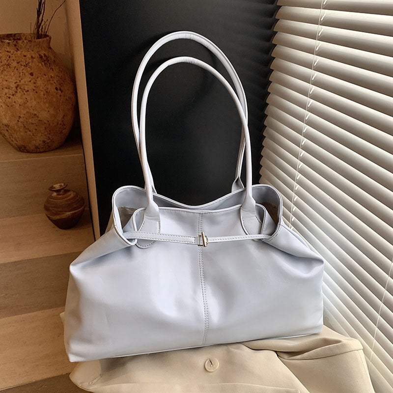 Lace Large Capacity Commuter Tote Bag Women'S 2025 Niche All-Match Fashionable Shoulder Underarm Bag - Image 1