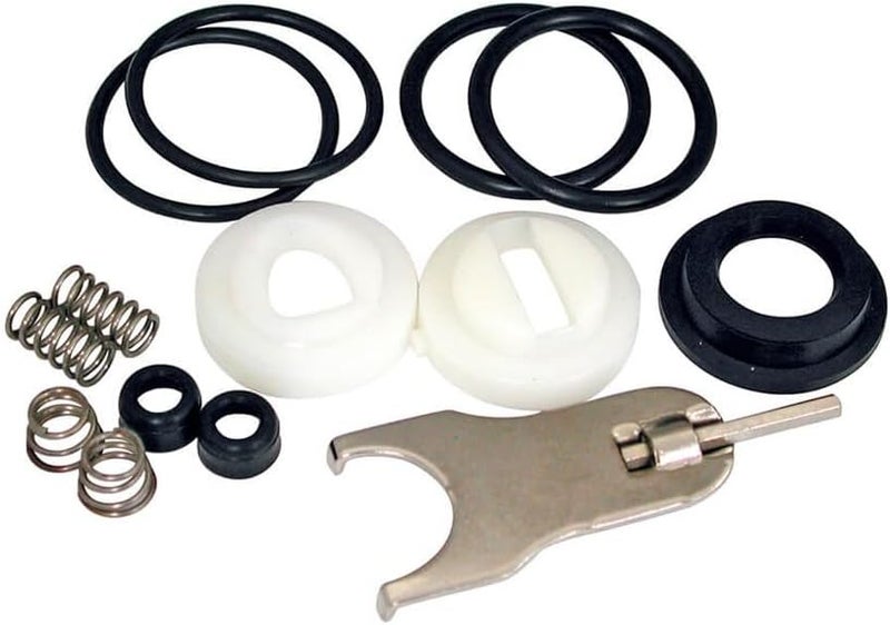 88103 Repair Kit for Delta/Peerless Single-Handle Faucets, Pack of 1, Black, White, Stainless Steel