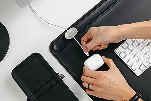 Orbitkey Magnetic Cable Holder | Compatible with orbitkey Desk Mat Silver - Image 3
