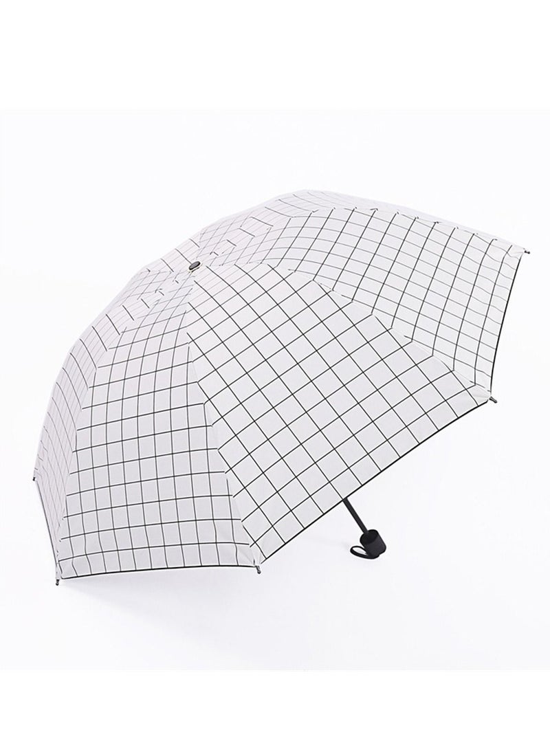 Loquat UV Vinyl Sunblock Umbrella Folding Rain And Sun Automatic Umbrella  - Image 1