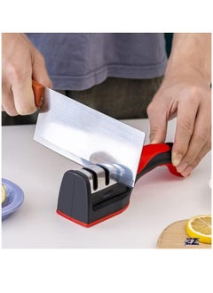 ELTRAZONE Knife Sharpener for Sharpening & Polishing Kitchen Knives – Includes Straight Knives, Household Knives, and Chef's Choice Knives – Easy Manual Sharpening Tool  - Image 2