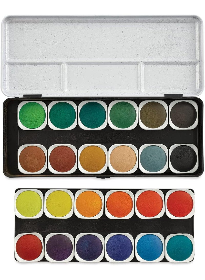 Alvin Transparent Watercolor Paint Set of 24 