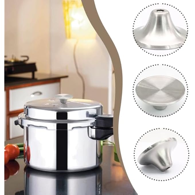 Suiwotin 4Pcs Dutch Oven Knob Stainless Steel Lid Knob Replacement For Enameled Ceramic Cast Iron Dutch Oven Pot Lid - Image 4