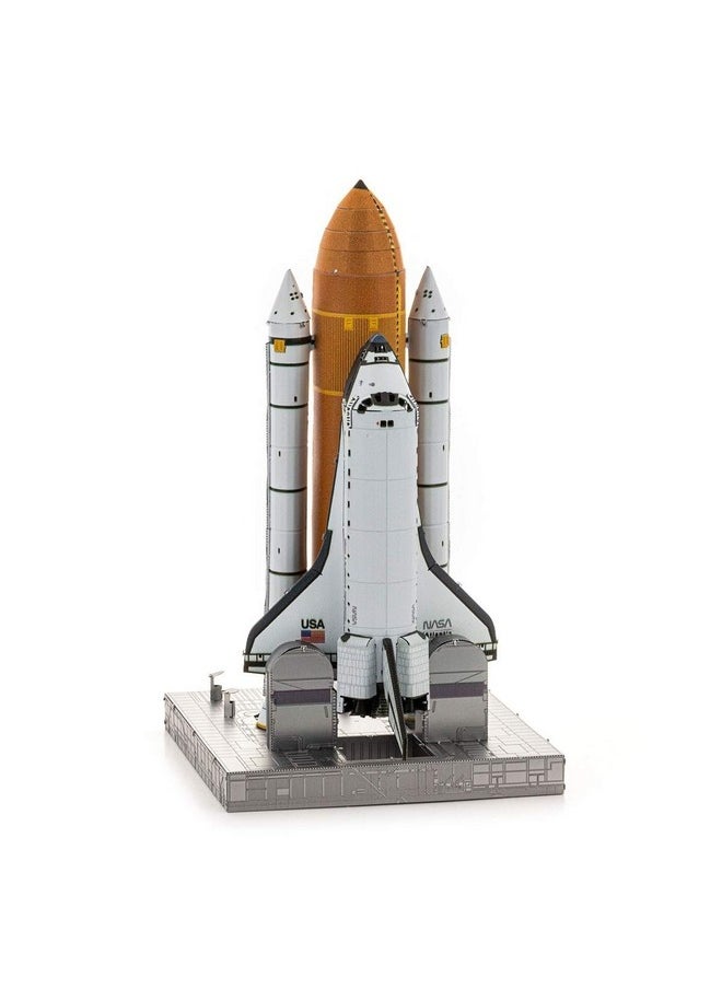 Metal Earth Metal Earth Fascinations Premium Series Space Shuttle Launch Kit 3D Metal Model Kit  - Image 5