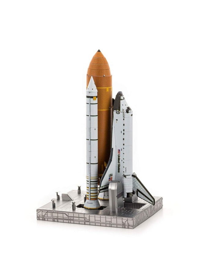 Metal Earth Metal Earth Fascinations Premium Series Space Shuttle Launch Kit 3D Metal Model Kit  - Image 4