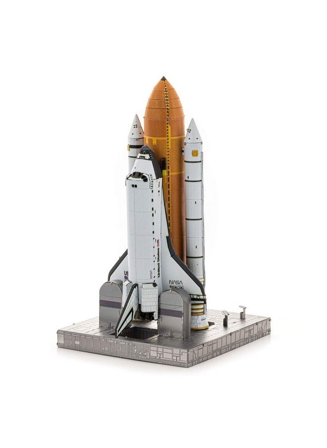 Metal Earth Metal Earth Fascinations Premium Series Space Shuttle Launch Kit 3D Metal Model Kit  - Image 2