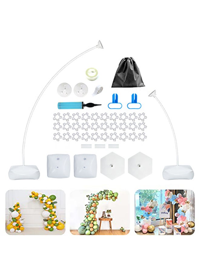 Party Balloon Holder 2pcs,Recyclable,Easy to Assemble,Balloon/Flower Decoration for Weddings/Ceremonies/Birthdays(Without Balloons) - Image 1