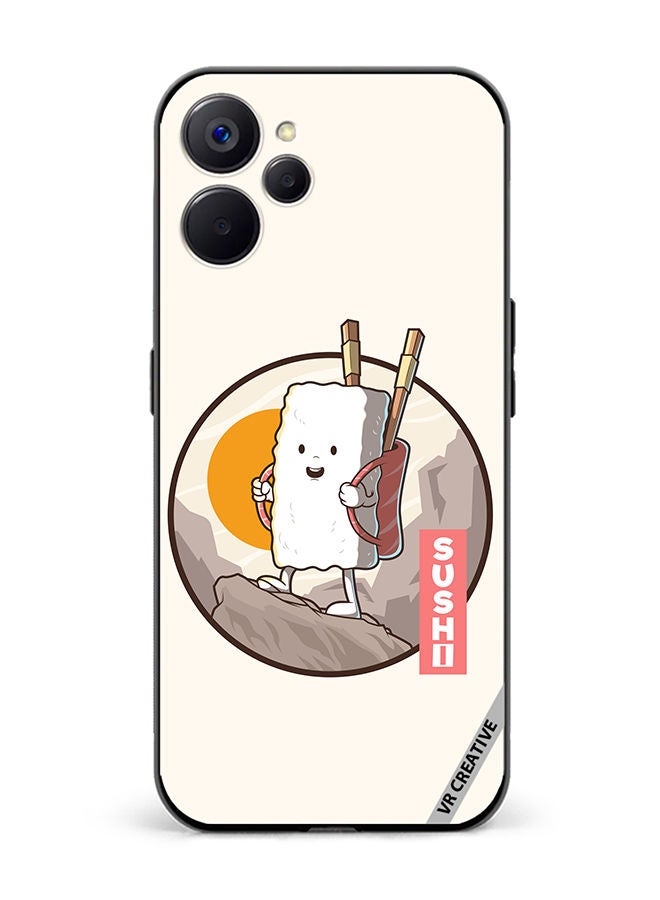 VR CREATIVE Protective Case Cover For Realme 10 5G Travel Sushi Design Multicolour - Image 1