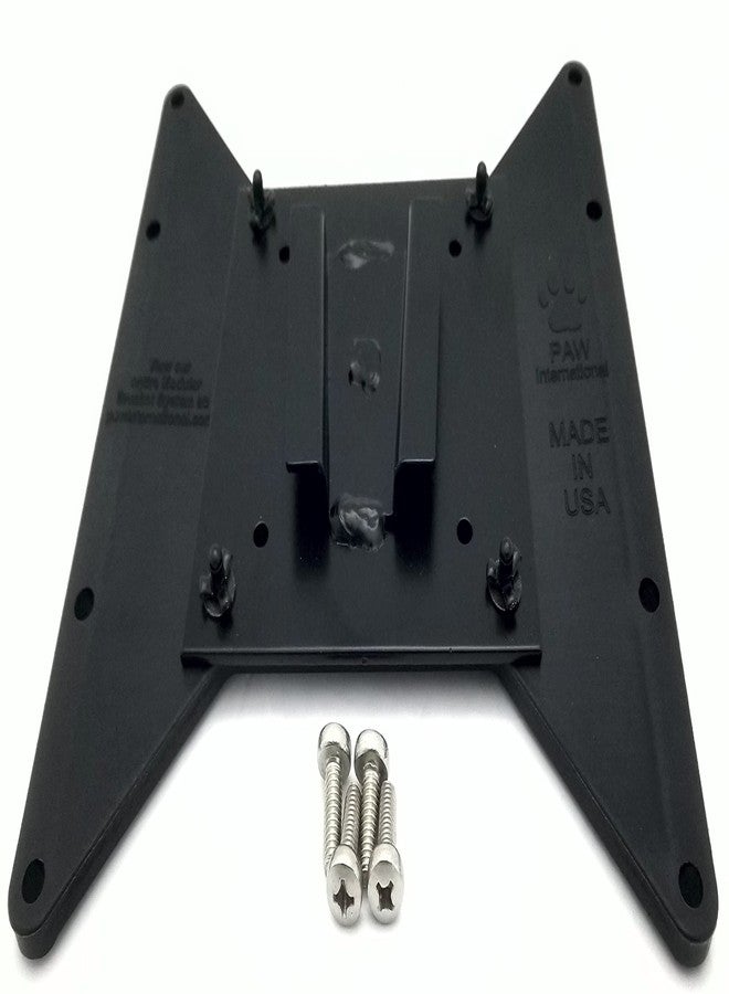 PAW International 200x200mm and200x100mm VESA Polymer Adapter Plate w/PAW Steel TV Bracket | Only use with Steel Wall Mount (not Polymer Wall Mounts) | Includes M6 Screws - Image 2