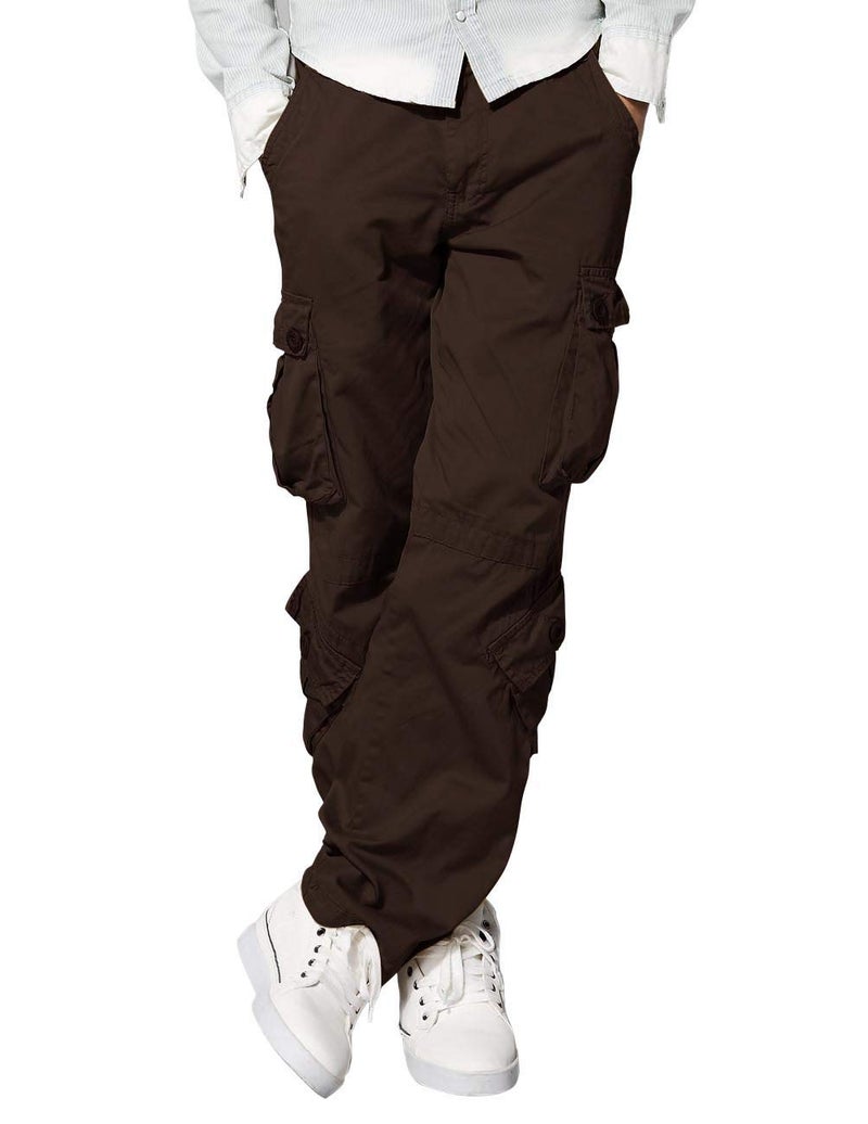 Match Mens Wild Cargo Pants34Coffee