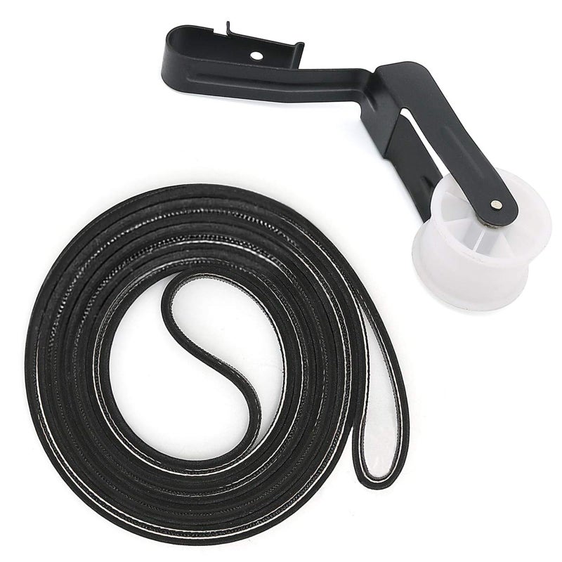 Discount Parts Direct 341241 691366 حزام أسطوانة المجفف ومجموعة البكرة متوافقة مع ويرلبول، كينمور - بديل AP2946843، W10131364 - Image 1