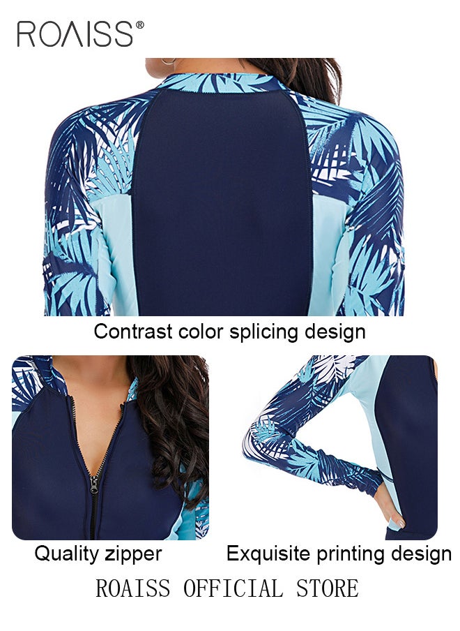 Women Long Sleeved Zippered One Piece Sport Swimwear Long Sleeve & Boxer Bottom Quick Drying Fabric Moisture Wicking and Breathable Provides Coverage and Modesty without being Revealing - pzsku/Z01DC4934AE64EEC84C6DZ/45/_/1706173341/c2ee641c-4eae-42cc-a381-01c989b4c4ac