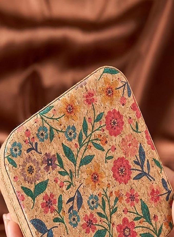 Hidak حقيبة سفر صغيرة للمجوهرات من هيداك | صندوق منظم من الجلد الصناعي | حامل صغير محمول لتخزين المجوهرات للنساء | خواتم، أقراط، قلائد، أساور - Image 5