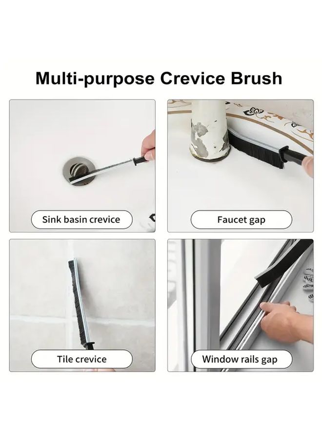 12pcs Heavy Duty Long Handle Window And Narrow Space Cleaning Brush Set - Image 2