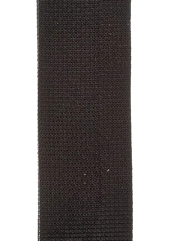 Planet Waves D'Addario Polypropylene Guitar Strap - Adjustable Black Strap with Leather Ends - Image 2