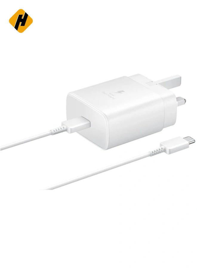 HuHa compatible Samsung 45W USB Type C UK Travel Adaptor with Cable, EP-TA845XBEGGB, BlackSamsung Original 45W Fast Charging USB-C Mobile Phone Mains Plug/Wall Charger, Genuine Samsung Charger - Image 5