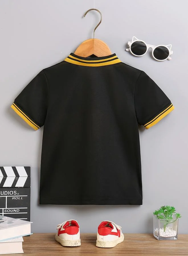 Take Two Boys Color Block Polo T-Shirt