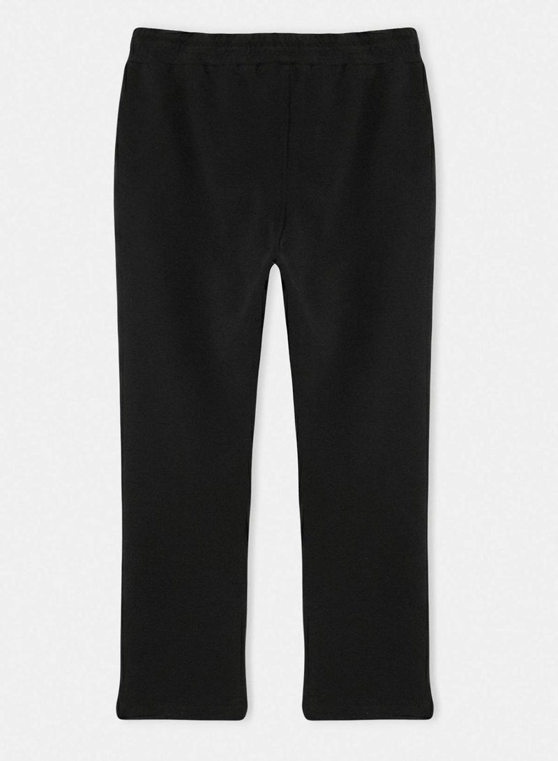 trendyol Black Regular Fit Tok Fabric Knitted Pants Sweatpants - Image 5
