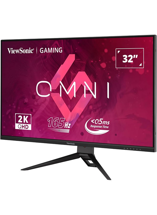 ViewSonic 32 Inch 2K QHD (2560x1440) 165Hz Gaming Monitor, SuperClear IPS Panel, 0.5ms MPRT, AMD FreeSync Premium, HDR10, VX3219-2K-PRO-2 Black Black - Image 4