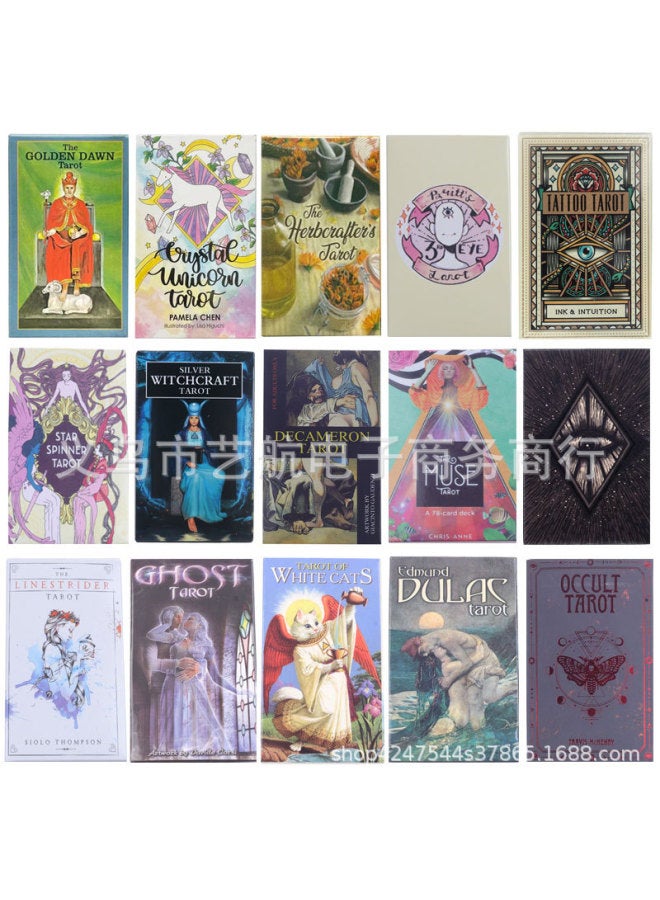 Foreign Trade Hot-Selling 1000 English Version Tarot Card Board Game Oracle Cards Card Game